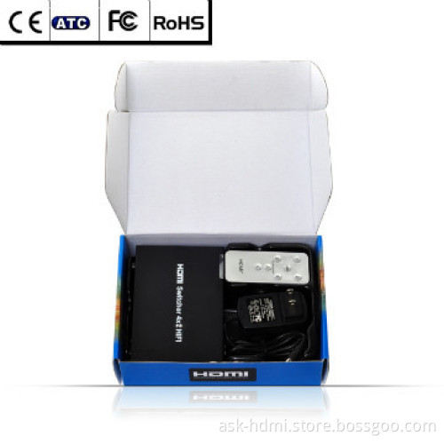 HDMI 4 input 2 out matrix support 3D